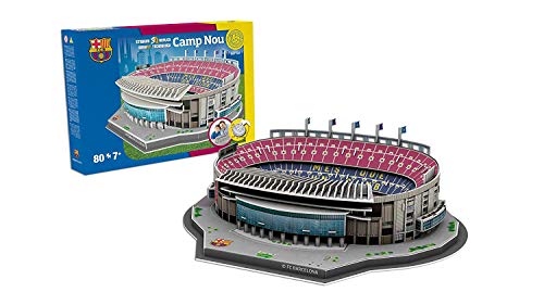 Kick Off Barcelona Camp NOU Stadium Standard | Nanostad | 3D Puzzle (Official Licensed Product)