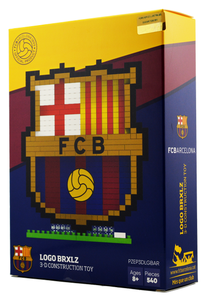 BRXLZ Barcelona FC Team Logo 3D Construction Toy