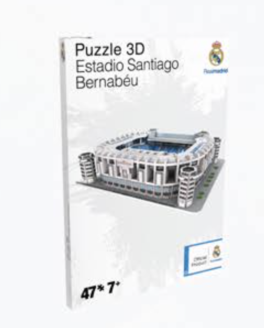 3D Puzzle Estadio Santiago Bernabéu Real Madrid CF
