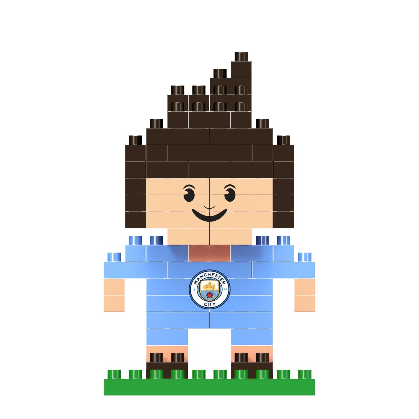 BRXLZ Manchester City FC Mini Player 87 Piece 3D Construction Toy