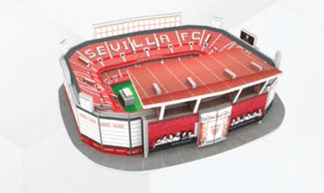 Sevilla Stadium Mini | Nanostad | 3D Puzzle (Official Licensed Product) - A Touch of Fun