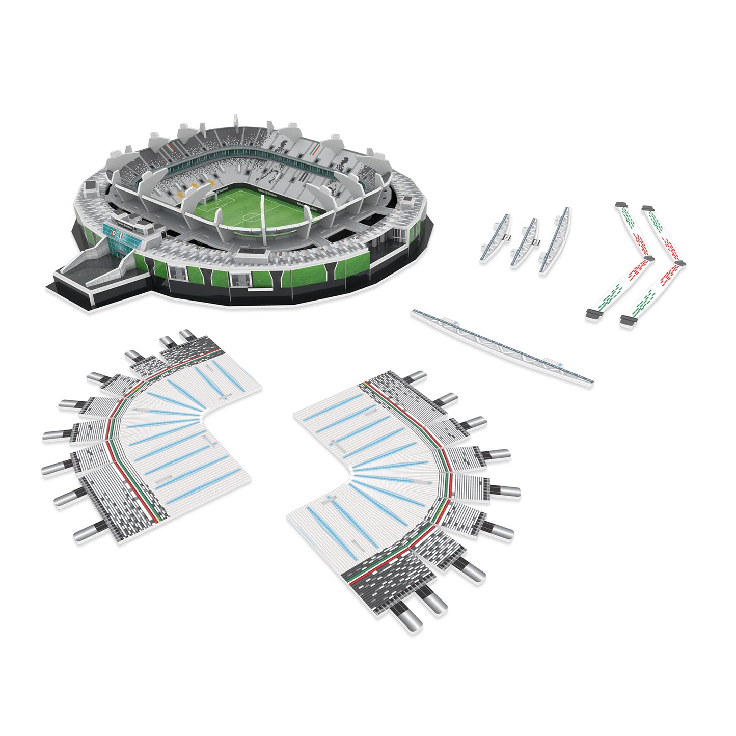 Nanostad Juventus Stadium 3D Puzzle - A Touch of Fun