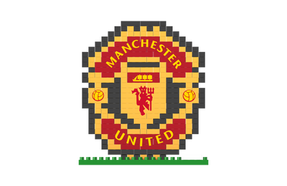 BRXLZ Manchester United FC Team Logo 3D Construction Toy