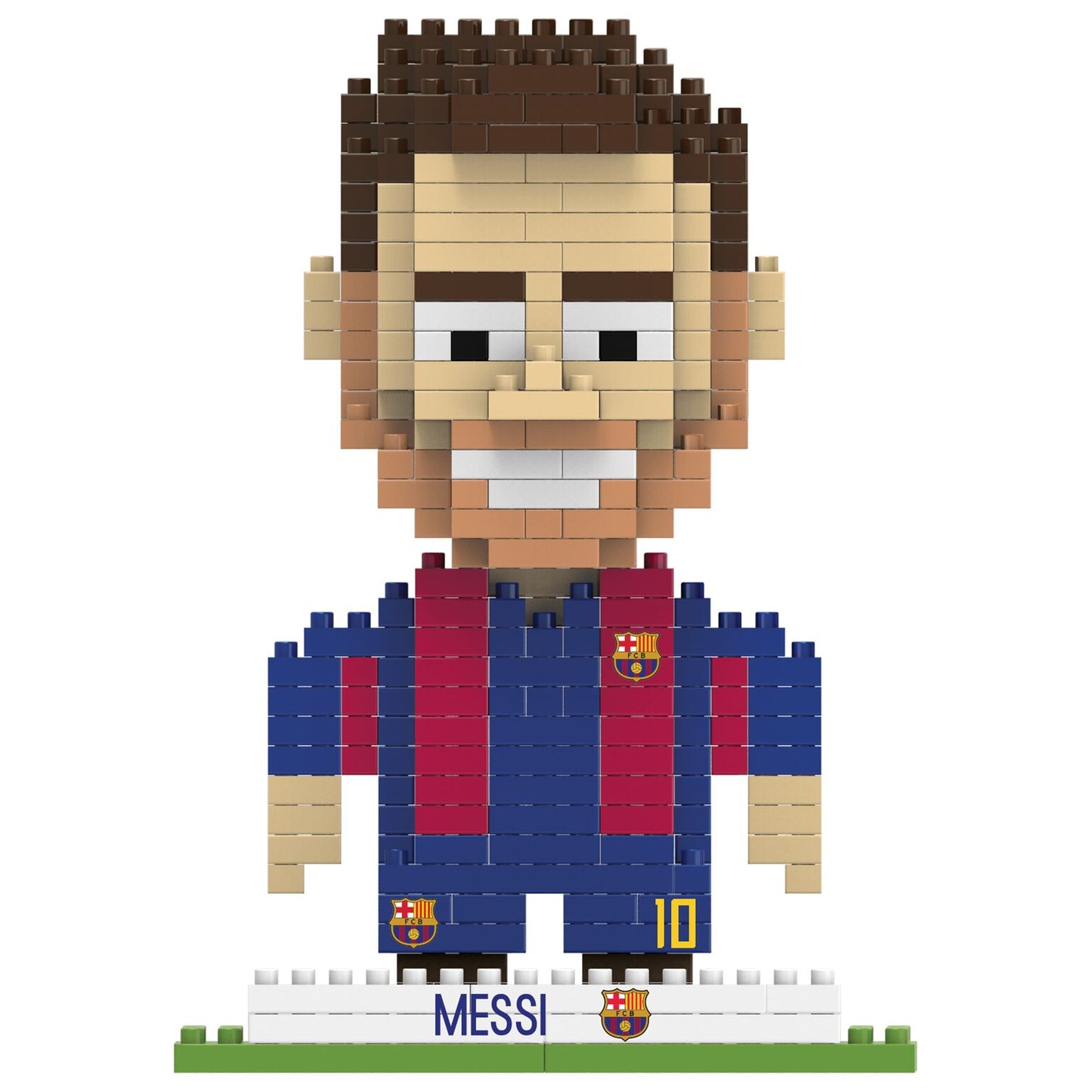 BRXLZ FC Barcelona Player - Lionel Messi #10 - 3D Construction Toy