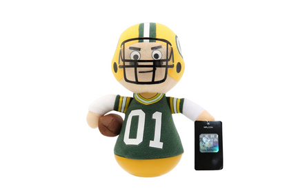 NFL Rock'emz Collectible Sports Figurine - 7 in. tall (Green Bay Packers)