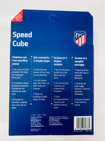 Atletico de Madrid Club Rubik´s Cube | Speed Cube | 3X3 Puzzle Game Cube | Rubiks (Official Licensed Product)