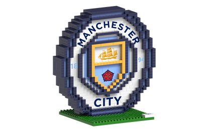 BRXLZ Manchester City FC Team Logo 3D Construction Toy