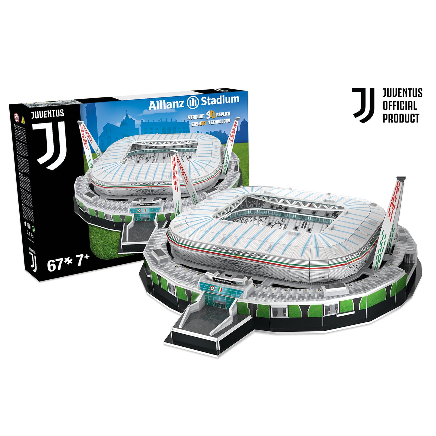 Nanostad Juventus Stadium 3D Puzzle – A Touch of Fun