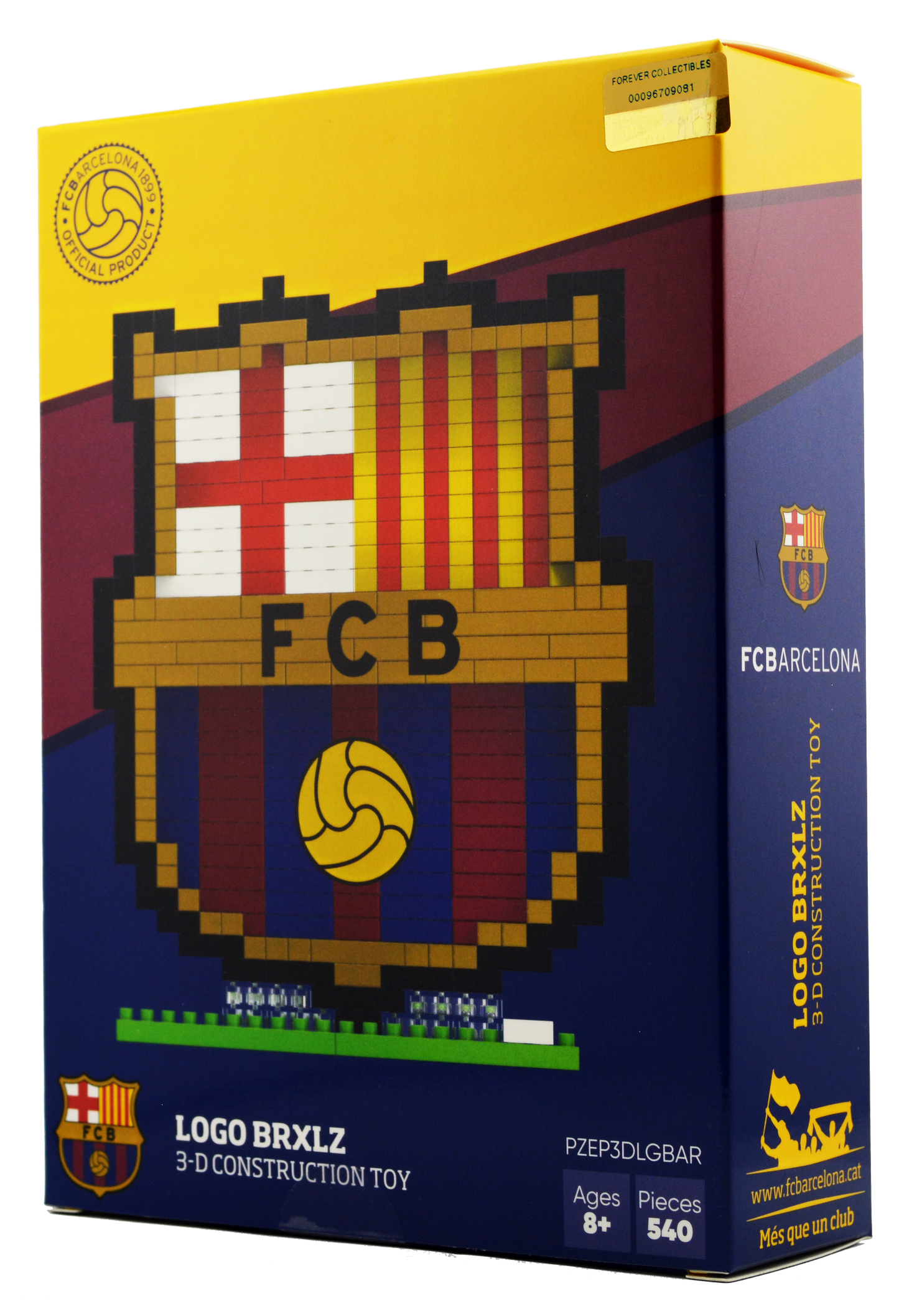 BRXLZ Barcelona FC Team Logo 3D Construction Toy