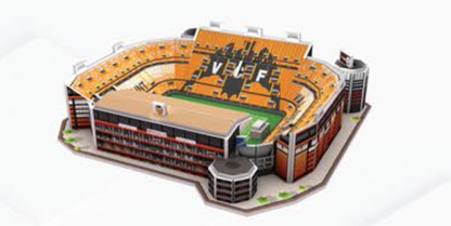 Valencia Mestalla Stadium Mini | Nanostad | 3D Puzzle (Official Licensed Product)