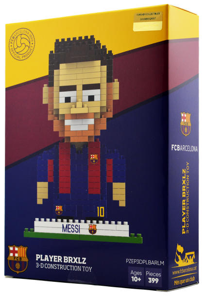 BRXLZ FC Barcelona Player - Lionel Messi #10 - 3D Construction Toy