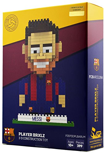 BRXLZ FC Barcelona Player - Lionel Messi #10 - 3D Construction Toy