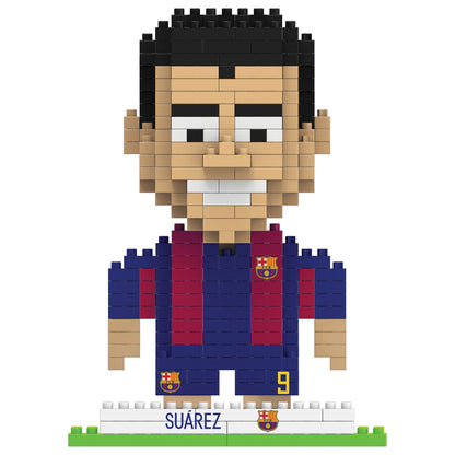 BRXLZ FC Barcelona Player - Luis Suárez #9 - 3D Construction Toy