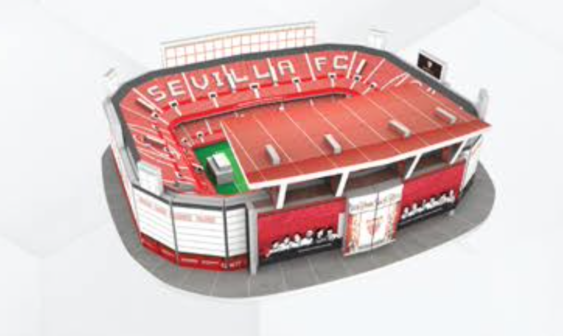 Sevilla Stadium Mini | Nanostad | 3D Puzzle (Official Licensed Product)