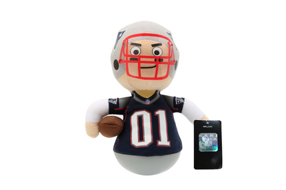 NFL Rock'emz Collectible Sports Figurine - 7 in. tall (New England Patriots)
