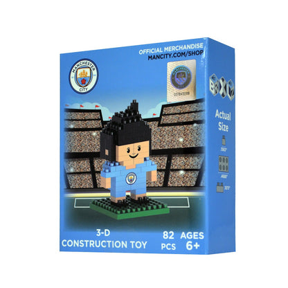 BRXLZ Manchester City FC Mini Player 87 Piece 3D Construction Toy