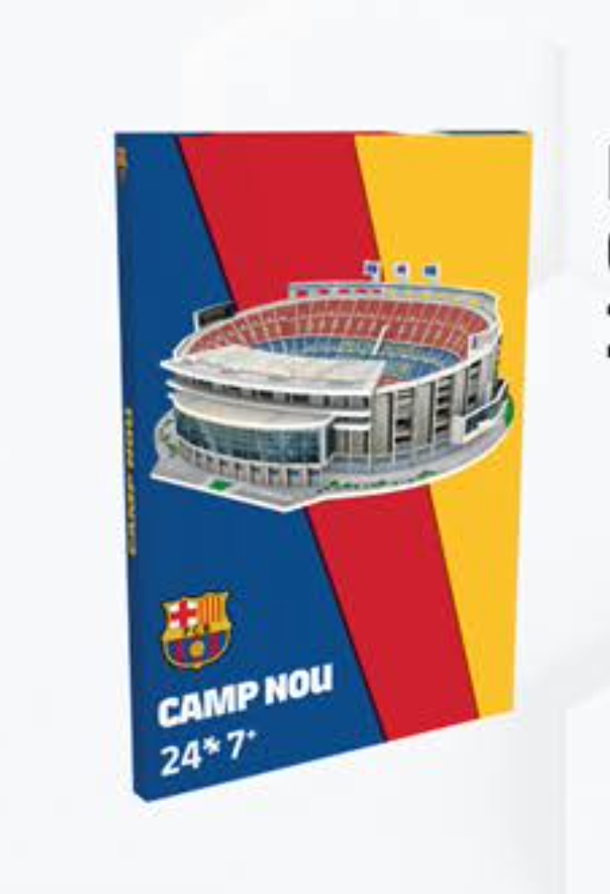 Barcelona Camp NOU Stadium Mini | Nanostad | 3D Puzzle (Official Licensed Product)